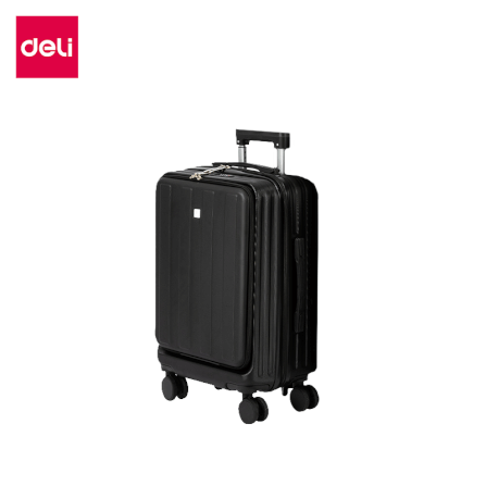 กระเป๋าเดินทางล้อลาก DELI EH1054-BK-20-01 20นิ้ว สีดำ_0